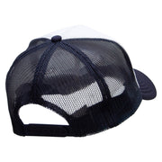 415 Embroidered Summer Foam Mesh Trucker Cap - Navy-White OSFM