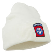 82nd Airborne Military Embroidered Beanie