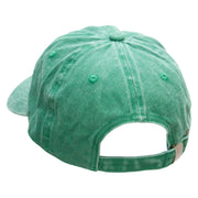 Big M Mardi Embroidered Unstructured Pigment Dyed Cotton Cap