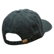 Komodo Dragon Embroidered Pigment Dyed Wash Cap - Olive OSFM