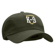 K9 Unit Embroidered Washed Cap