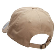 Officially Licensed US Navy USN CPO Retired Unstructured Low Profile 6 panel Cotton Cap - Khaki OSFM