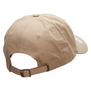 Officially Licensed US Navy USN CPO Retired Unstructured Low Profile 6 panel Cotton Cap - Khaki OSFM