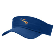 Meteor Shower Embroidered Cotton Twill Sun Visor - Royal OSFM