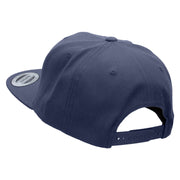 Police Dad Embroidered Wool Blend Prostyle Snapback - Navy OSFM