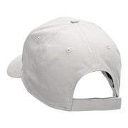 Abstract Batter Embroidered Cotton Twill Cap