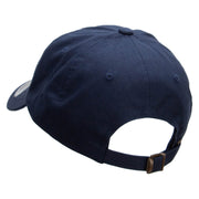 Officially Licensed US Navy USN CPO Retired Unstructured Low Profile 6 panel Cotton Cap - Navy OSFM