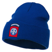 82nd Airborne Military Embroidered Beanie