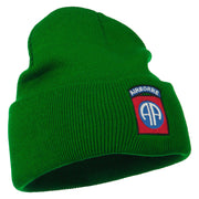 82nd Airborne Military Embroidered Beanie