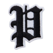 Letter P Iron on Patch - Letter-P OSFM