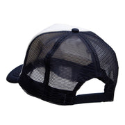 Tall Masted Ship Patched Summer Foam Mesh Trucker Cap