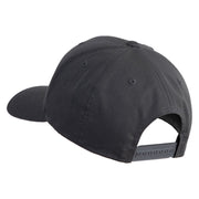 Aces Black Patched Retro Cotton Blend Snapback Cap - Charcoal OSFM