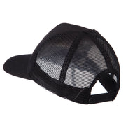 Air Borne Wing Shape Patched Mesh Cap