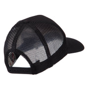 Air Borne Wing Shape Patched Mesh Cap