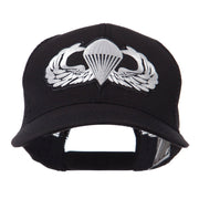 Air Borne Wing Shape Patched Mesh Cap