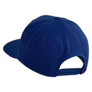 Chicago Flag Patched Wool Blend Prostyle Snapback Cap - Royal OSFM