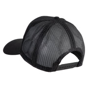 USS San Juan Submarine SSN 751 Patched Solid Cotton Twill Mesh Prostyle Cap - Black OSFM