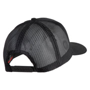 USS San Juan Submarine SSN 751 Patched Solid Cotton Twill Mesh Prostyle Cap - Black OSFM