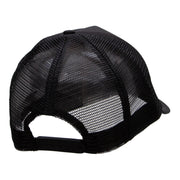 Tall Masted Ship Patched Summer Foam Mesh Trucker Cap