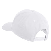 Aces Black Patched Retro Cotton Blend Snapback Cap - White OSFM