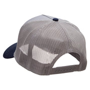 Grey Arizona State Two Tone Cotton Twill 5 panel Mesh Back Cap