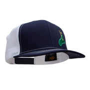 18th Hole on Green Patched Premium Mesh Cap