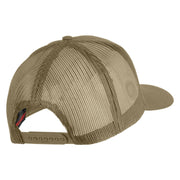 USS San Juan Submarine SSN 751 Patched Solid Cotton Twill Mesh Prostyle Cap - Khaki OSFM
