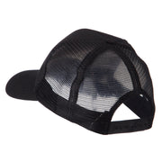 Air Borne Wing Shape Patched Mesh Cap