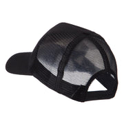 Air Borne Wing Shape Patched Mesh Cap