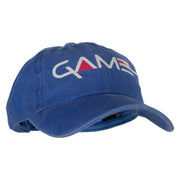 Games Heat Transfer Unstructured Cotton Cap