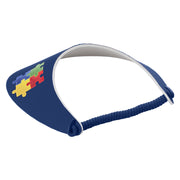 Autism Puzzle Symbol Heat Transfer Fabric Foam Visor