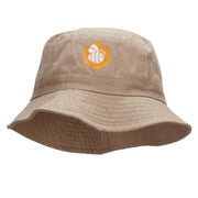 Hexagon Flying Bee Heat Transfer Bucket Hat