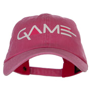 Games Heat Transfer Unstructured Cotton Cap