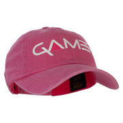 Games Heat Transfer Unstructured Cotton Cap