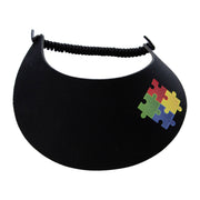 Autism Puzzle Symbol Heat Transfer Fabric Foam Visor