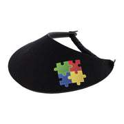 Autism Puzzle Symbol Heat Transfer Fabric Foam Visor