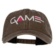 Games Heat Transfer Unstructured Cotton Cap