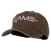 Games Heat Transfer Unstructured Cotton Cap