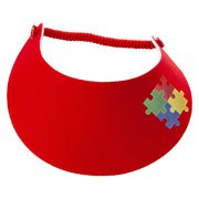 Autism Puzzle Symbol Heat Transfer Fabric Foam Visor