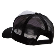 Like Button Heat Transfer PET Spun Mesh Cap