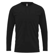 Cuff Style Long Sleeve T-Shirt - Black XS