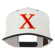 Greek Alphabet CHI Embroidered Cap