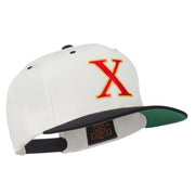 Greek Alphabet CHI Embroidered Cap