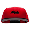 Atlanta Embroidered Wool Blend Pro Style Snapback Cap