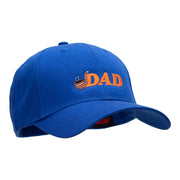 Dad Pipe Embroidered Cotton Twill Low Profile Cap