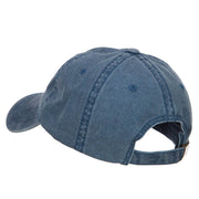 California State Flag Map Embroidered Washed Cap