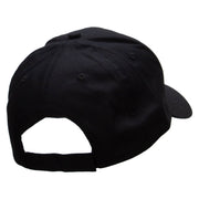 Red Race Car Embroidered Low Profile Cap - Black OSFM