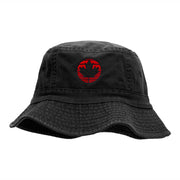 Lined Canada Leaf Embroidered Bucket Hat