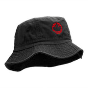 Lined Canada Leaf Embroidered Bucket Hat