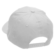 Pluto Never Forget Embroidered Low Profile Structured PET Spun Cap - White OSFM